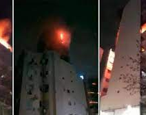 Trágico incendio en Recoleta: se prendió fuego un edificio: hay al menos cinco muertos y 35 heridos
