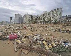 Hay al menos 27 muertos y cuatro desaparecidos por el paso del huracán Otis en México