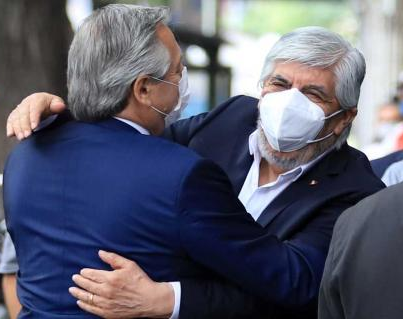 Fernández se reunió con Moyano por el Día del Camionero