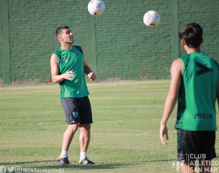 San Martín arrancó su pretemporada con Penco y otros cinco refuerzos