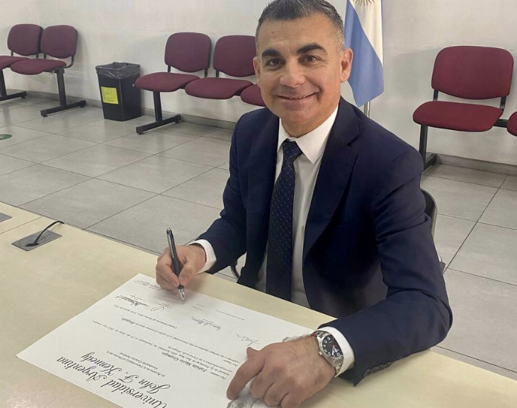 ¡Dígame Doctor! Fabián Gramajo se recibió de abogado y lo celebró en sus redes sociales 