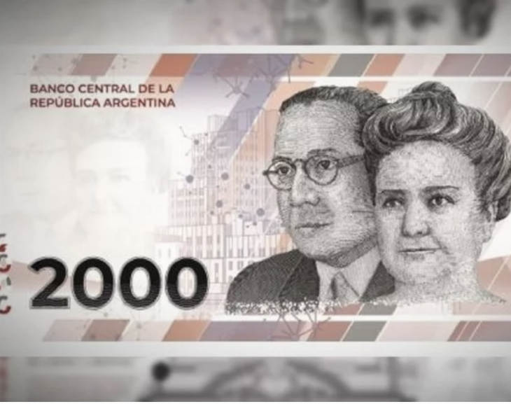 Ya está en circulación el nuevo billete de $2000