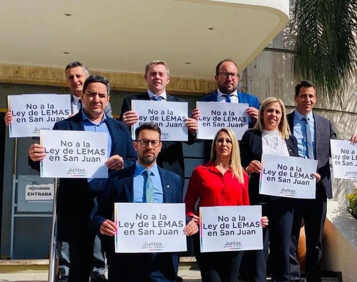 Con polémica, el lunes arranca el debate por la Ley de Lemas en San Juan