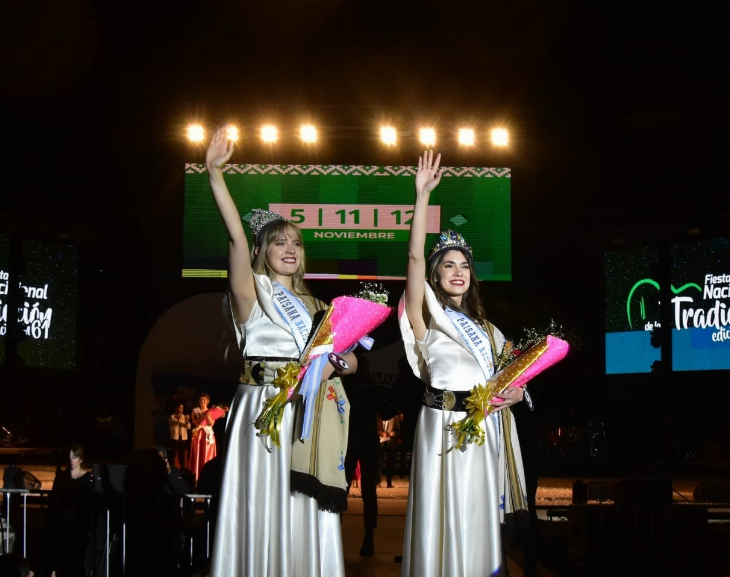 Fiesta de la tradición: Jáchal coronó a sus nuevas paisanas