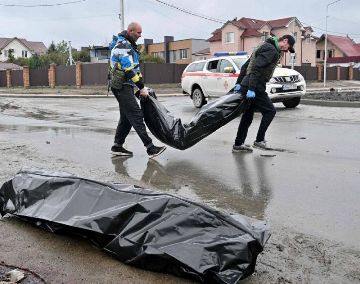  Zelensky pidió que las autoridades rusas sean juzgadas por crímenes de guerra