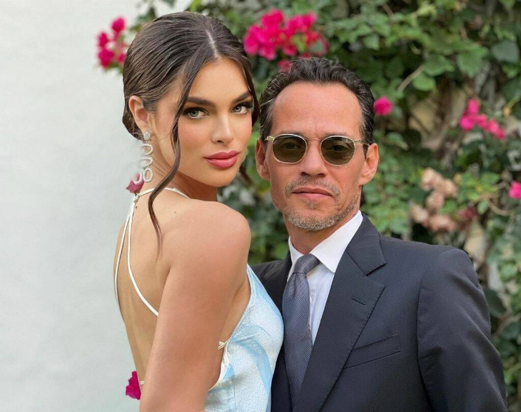 Marc Anthony se casó con la modelo Nadia Ferreira en Miami