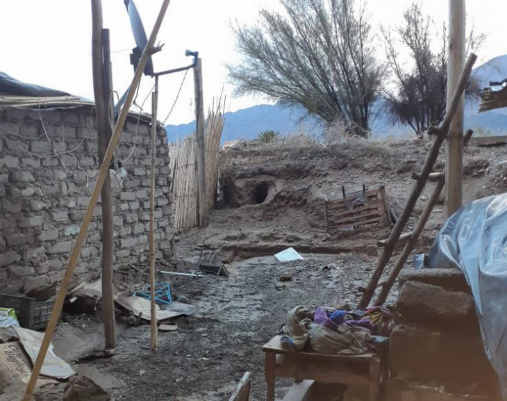 Familias del Encón fueron asistidas por las consecuencias de la tormenta