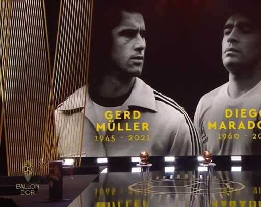 Emocionante homenaje a Maradona en la entrega del Balón de Oro