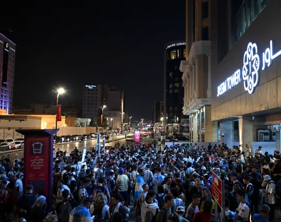 ¡Como locos! Los hinchas argentinos en Doha no paran de reclamar entradas