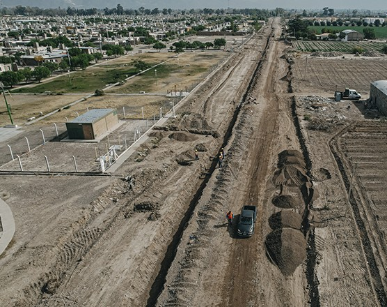 Mirá como luce el ensanche y la pavimentación de la históricaa calle 5