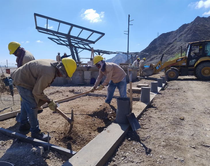 Comienzan a tomar forma los miradores que transformarán Punta Negra