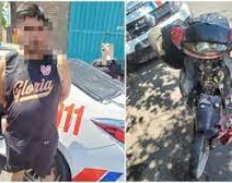 Robó una moto en un Estación de Servicios pero lo detuvieron