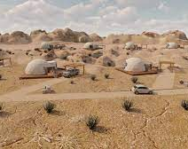 Ecodomos en Ischigualasto: en agosto inicia la construcción de las medias esferas