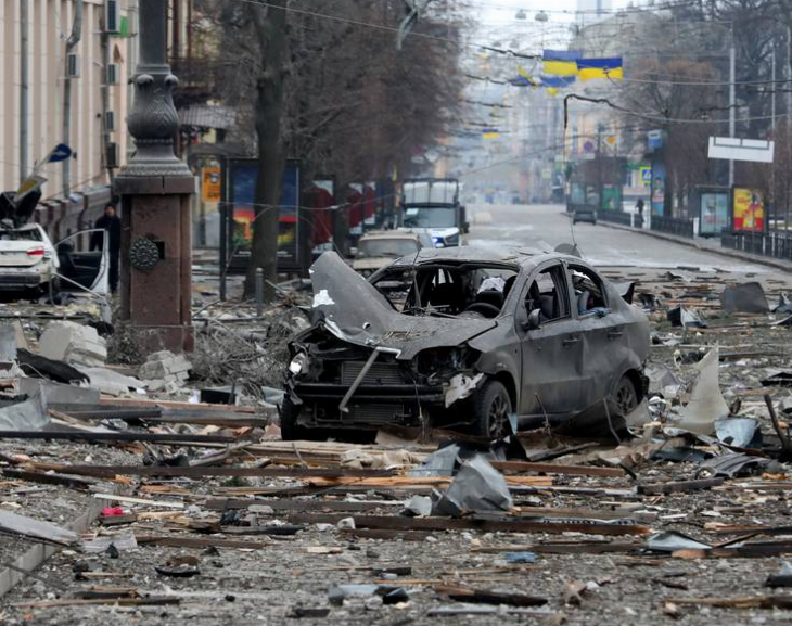 Rusia lanzó un ataque masivo con 75 misiles contra Ucrania