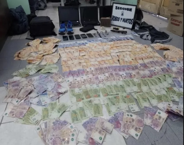 Robo millonario en la Feria de Capital: detuvieron a dos sujetos involucrados 