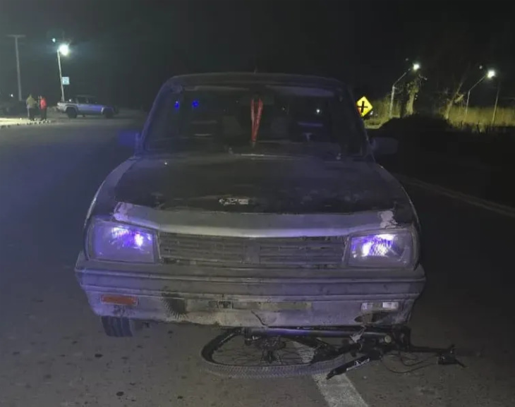 Identificaron al ciclista que falleció tras protagonizar un triple choque en Ruta 20