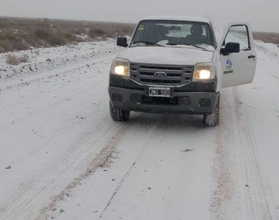 ¿Viajas este finde y no sabés cómo están las rutas por la nieve? Mirá