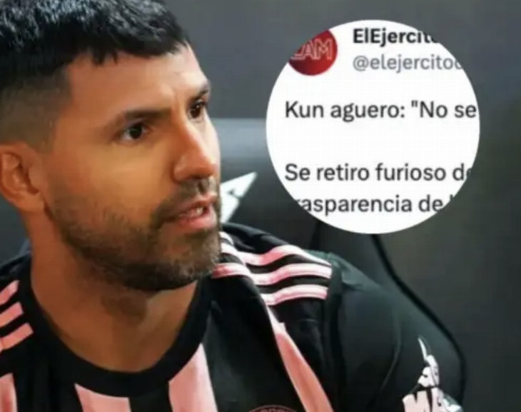 El Kun Agüero protagonizó un fuerte escándalo en los Martín Fierro Latino