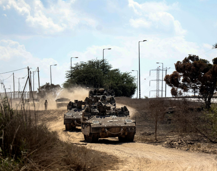 El Ejército de Israel realizó una "incursión selectiva" en el sur de la Franja de Gaza