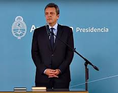 Sergio Massa anunció televisores en cuotas, bono social y piso de ganancias