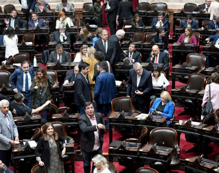 Levantaron la sesión en Diputados por un escándalo entre oficialismo y oposición