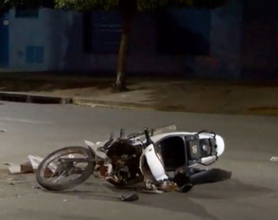 Chocó con una camioneta y perdió a vida