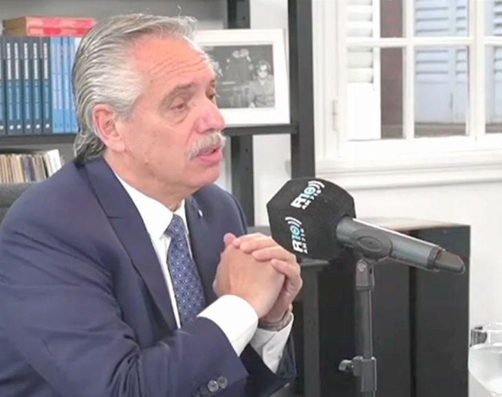 Alberto Fernández anticipó que el índice de abril será alto