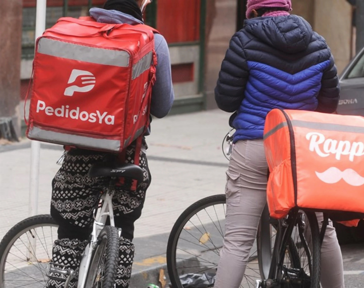 Quieren formalizar a los trabajadores de delivery en Argentina