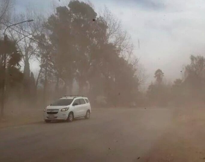 Ascenso de temperatura y vientos intensos