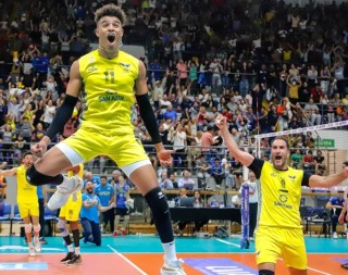 Empujado por su gente, UPCN Vóley le ganó a Ciudad y quedó a un paso de la 9na Liga