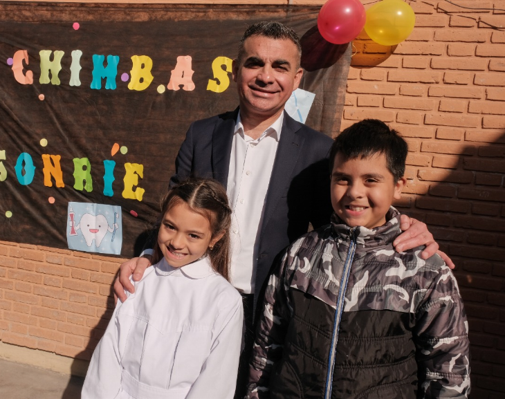 Chimbas sonríe: una campaña para cuidar a los mas chicos 