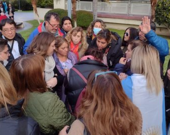 Conflicto docente: los autoconvocados presentaron un petitorio 