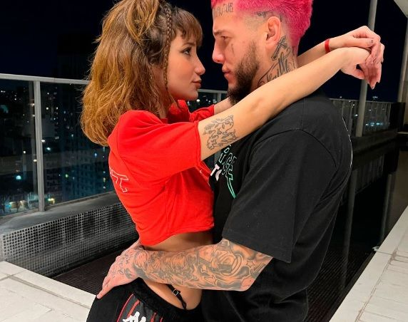Alex Caniggia reveló que se casó con Melody Luz