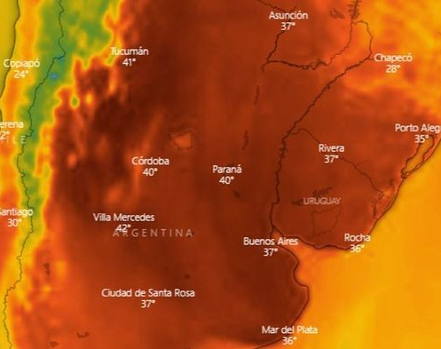 La ola de calor del país puso a San Juan y otras dos provincias como las más candentes 