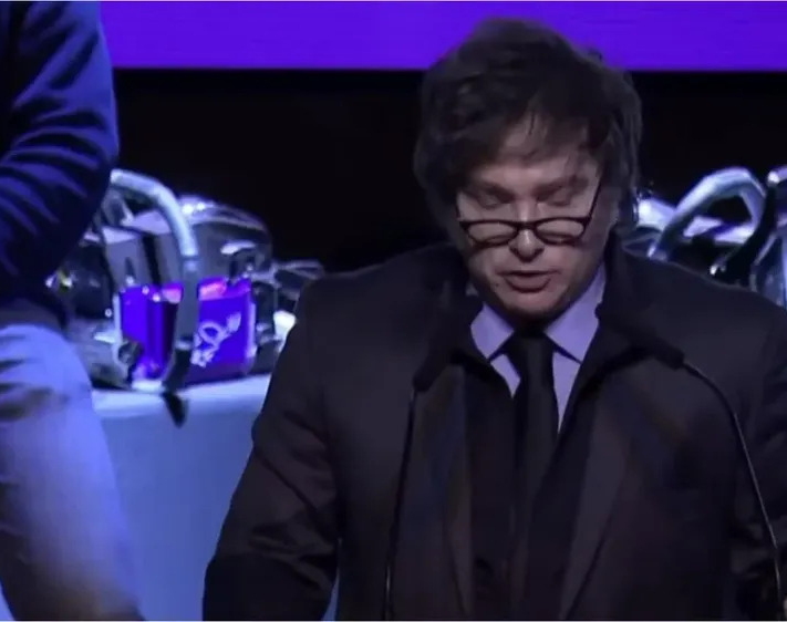 El acto fallido de Javier Milei: "Están molestos porque le estamos afanando los choreos"