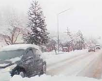 Neuquén amaneció completamente nevado y hay alerta amarilla
