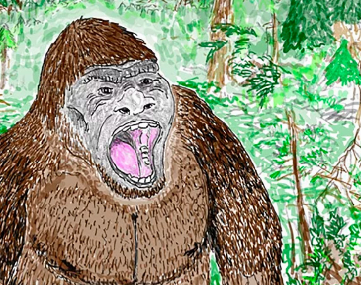 Pánico en Salta, ante la aparición de un "Yeti" parecido a un gorila con ojos rojos