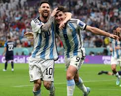 Argentina la rompió contra Croacia y llegó a la final