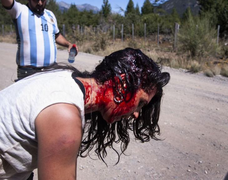 Denunciaron agresiones en una marcha en Río Negro