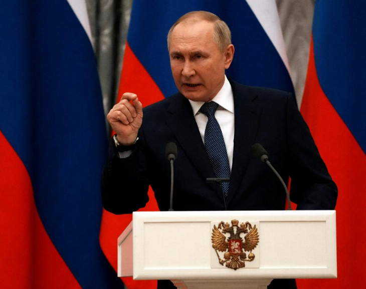 Vladimir Putin incitó al ejército ucraniano a levantarse contra su gobierno