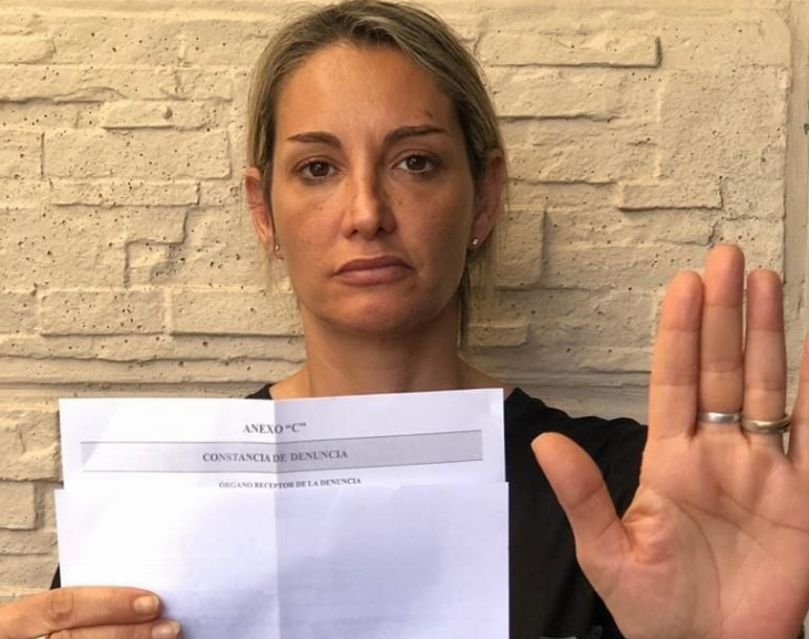 Gimena Martinazzo denunció a Eduardo Cáceres por violencia
