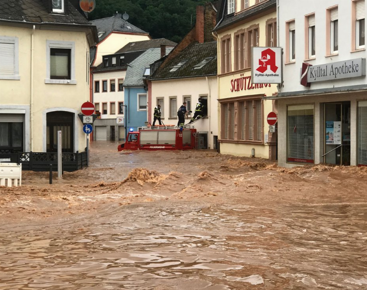  103 muertos y cerca de 1.300 desaparecidos por inundaciones en Alemania
