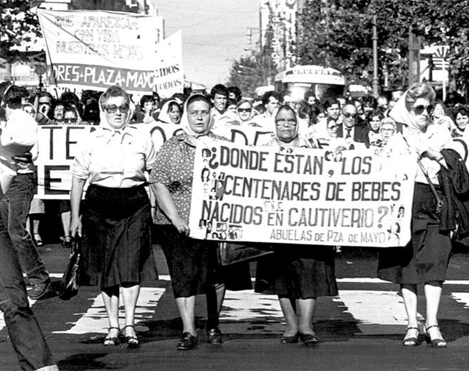 Las Abuelas de Plaza de Mayo cumplen 45 años 