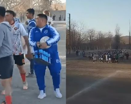 La Liga Caucetera Sanmartiniana terminó un partido a los disparos