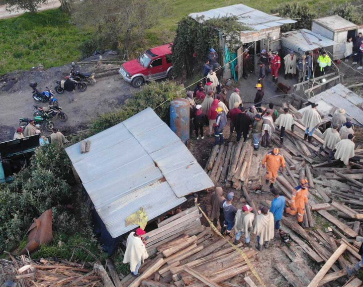 Al menos 57 personas están desaparecidas tras el derrumbe de una mina en China