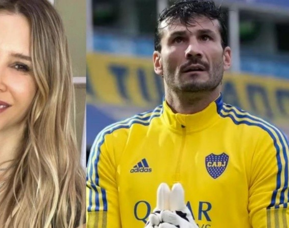 Guillermina Valdes rompió el silencio sobre su supuesto romance con el arquero de Boca