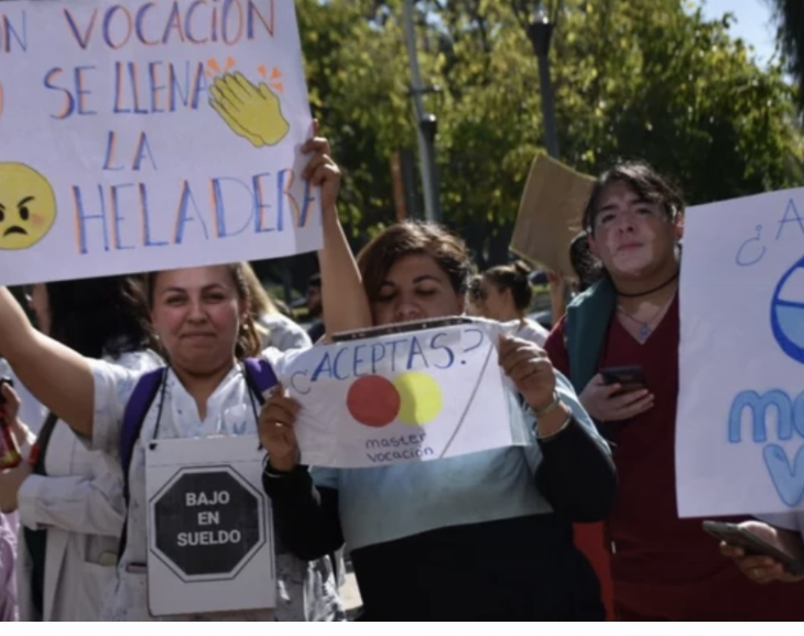 Nuevamente los Residentes pidieron por mejoras salariales 