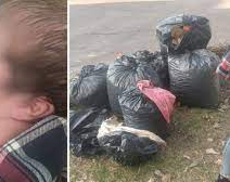 Encontraron a un bebé recién nacido en un basurero