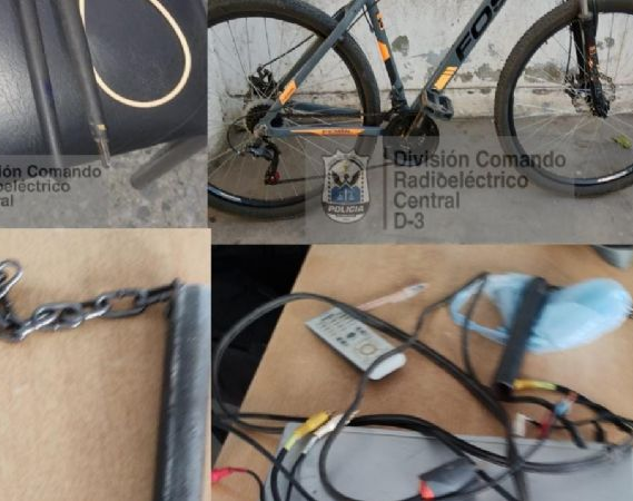 Robó, lo engancharon y se enojó