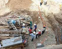  Un trabajador cayó desde 6 metros de altura y tuvo que ser trasladado de urgencia al Hospital 